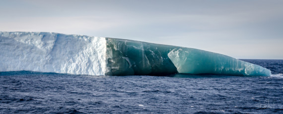 East Antarctica | Jade Iceberg Half and Half