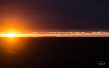East Antarctica | The Coastline and Mountains of Antarctica At Sunrise