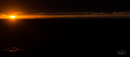 East Antarctica | The Coastline and Mountains of Antarctica At Sunrise