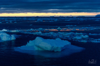 East Antarctica | Antarctic Coastline at Sunset