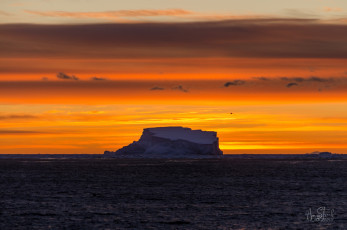 East Antarctica | Iceberg Sunrise