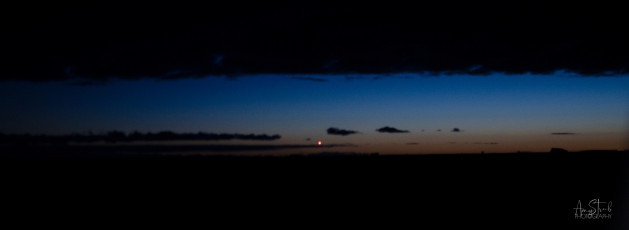East Antarctica | Venus Rising and The Sun Setting