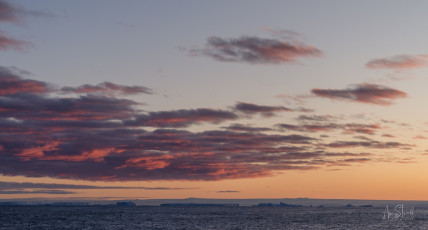 East Antarctica | Sunset and the Antarctic Coast
