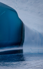 East Antarctica | Incredible Jade Iceberg - Close Up
