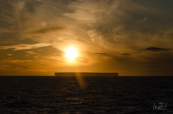 East Antarctica | Iceberg At Sunrise