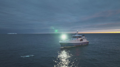 East Antarctica | Antarctic Aurora Sporting Ice Lights