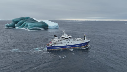 East Antarctica | Incredible Jade Iceberg and The AA