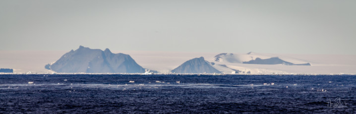 East Antarctica | The Coastline, Mountains and Icebergs of Antarctica