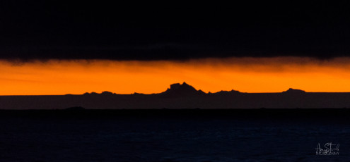 East Antarctica | Antarctic Coastline at Sunset