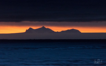 East Antarctica | Antarctic Coastline at Sunset