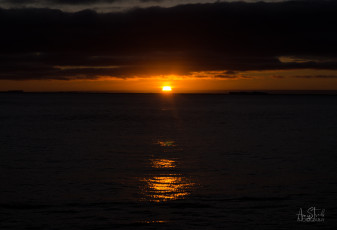 East Antarctica | Antarctic Coastline at Sunset