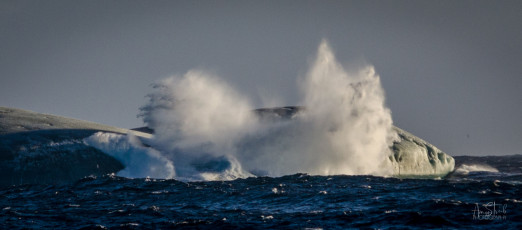 East Antarctica | Jade Berg Making BIG Waves