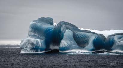 East Antarctica | Incredible Jade Iceberg